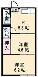 グレンズコテイジの物件間取画像